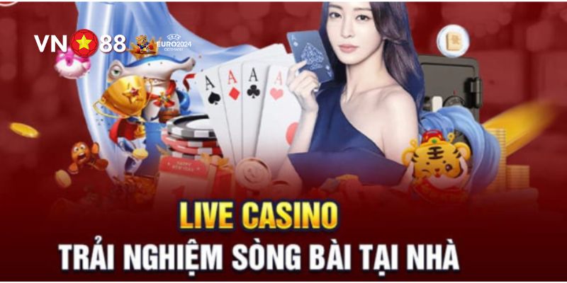 Casino trực tuyến đa dạng trò chơi đỉnh cao, chân thực như ở Las Vegas